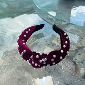 Amazon Pearl Maroon Headband